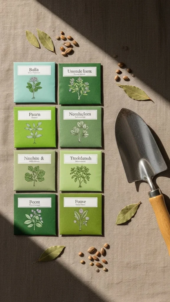 Seed Packet Favors