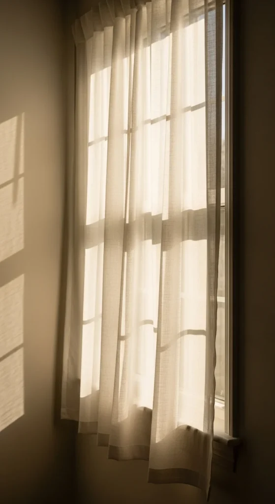 Sheer Curtain Panel Swap