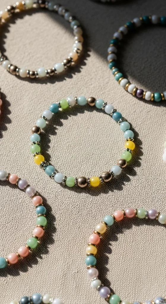 Simple Beaded Bracelets