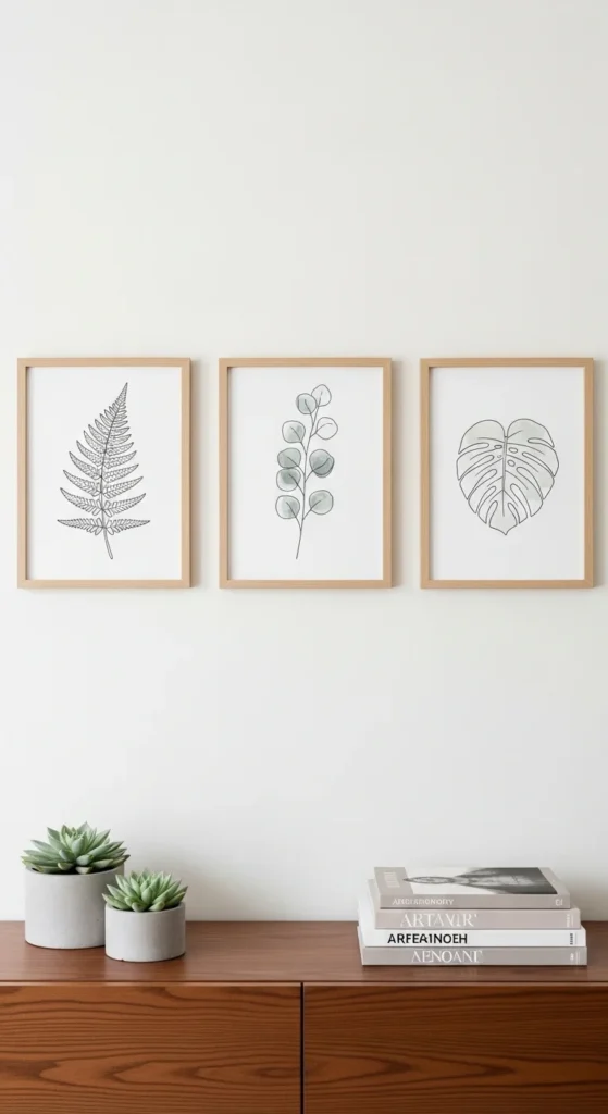Simple Botanical Wall Prints