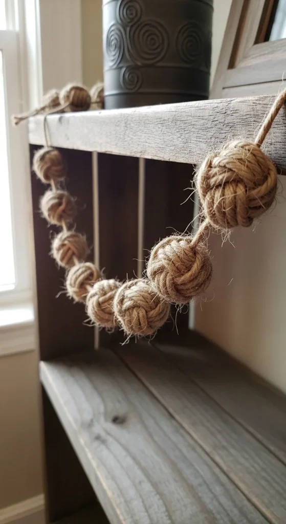 Simple Twine Knot Garland
