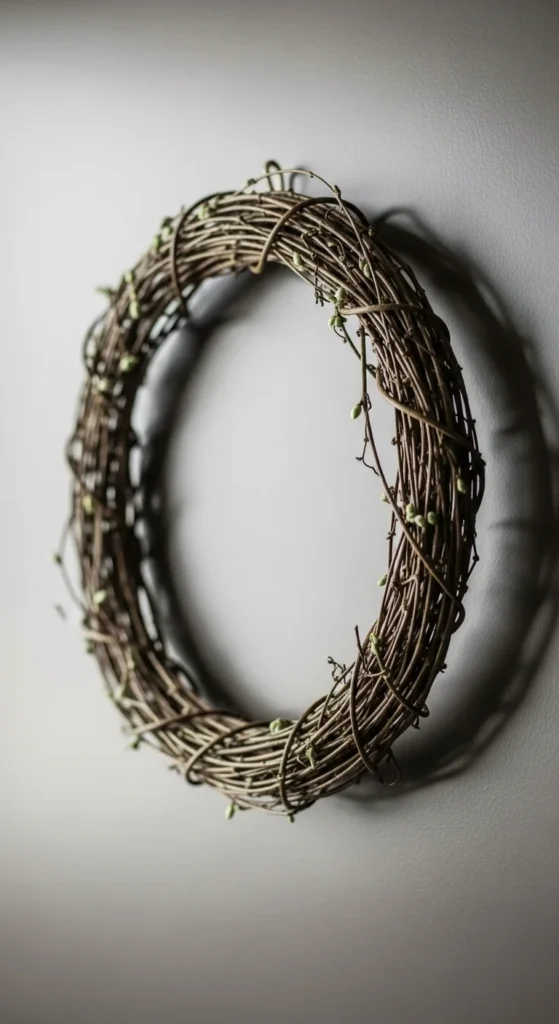 Simple Vine and Bud Wreath