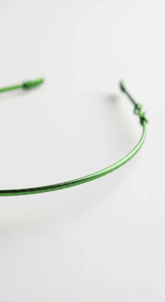 Slim Metallic Wire Headband