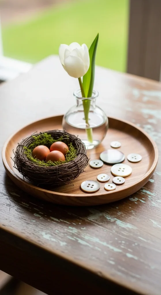 Small Tray With Seasonal Accents