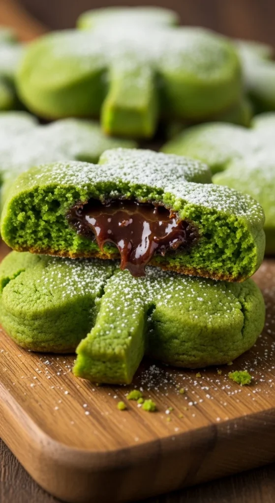  Soft Baked Shamrock Cookies