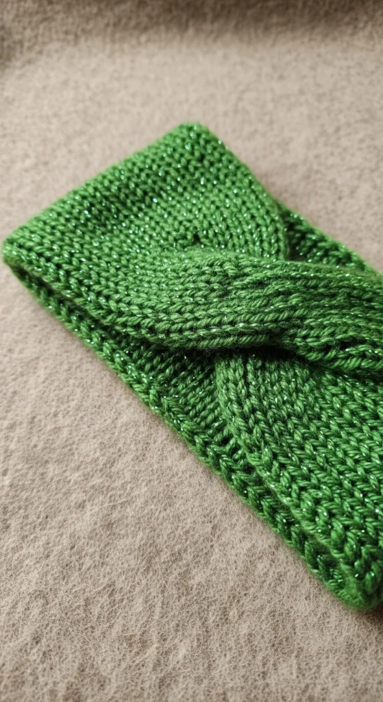 Soft Knit Sparkle Headband