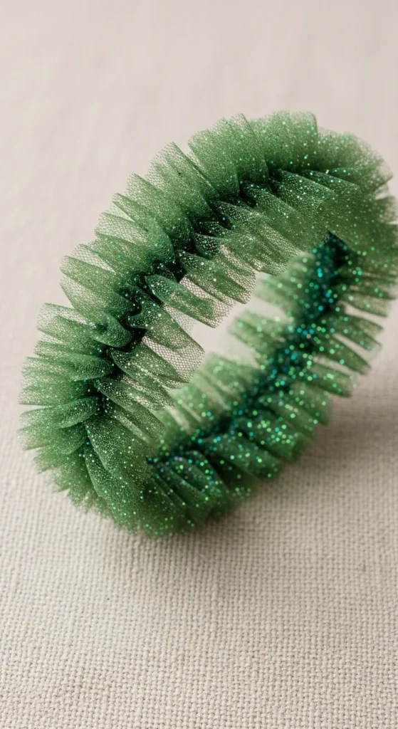 Soft Tulle Sparkle Wrap Headband
