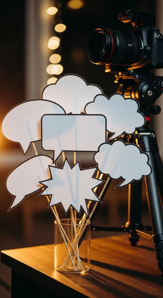 Speech Bubble Cutouts