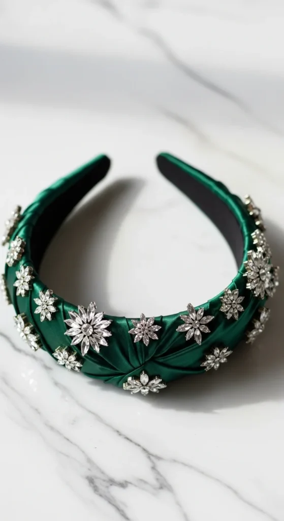 Starburst Crystal Accent Headband