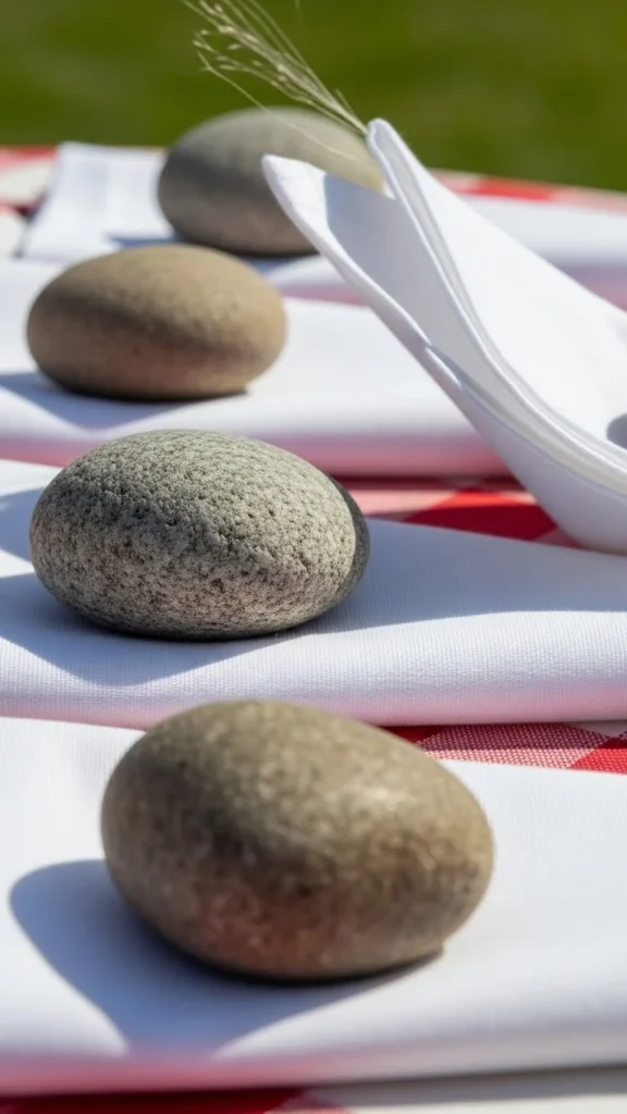 Stone or Ceramic Napkin Weights