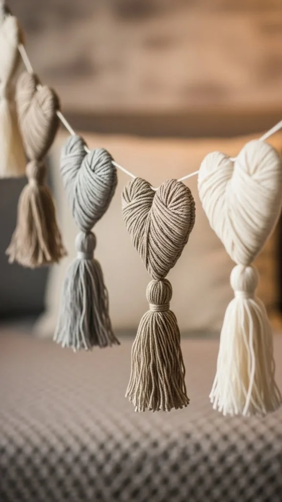 Tassel Heart Garland