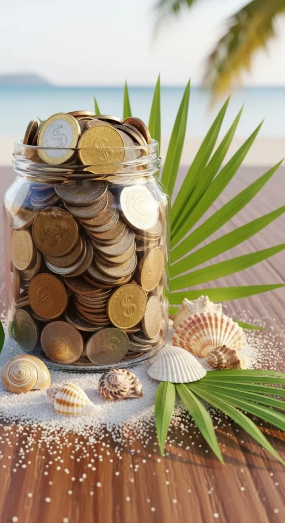 Tropical Coin Jar