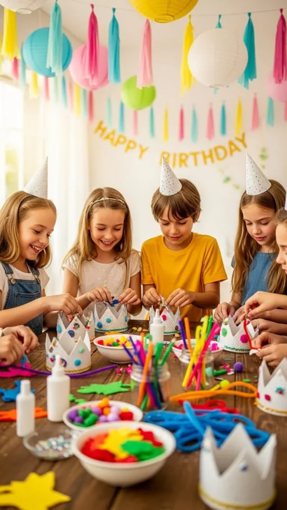 Turn Crown-Making Into a Party Activity