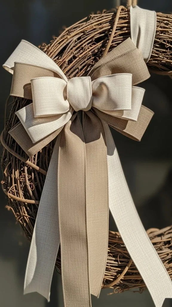 Two-Tone Neutral Layer Bow