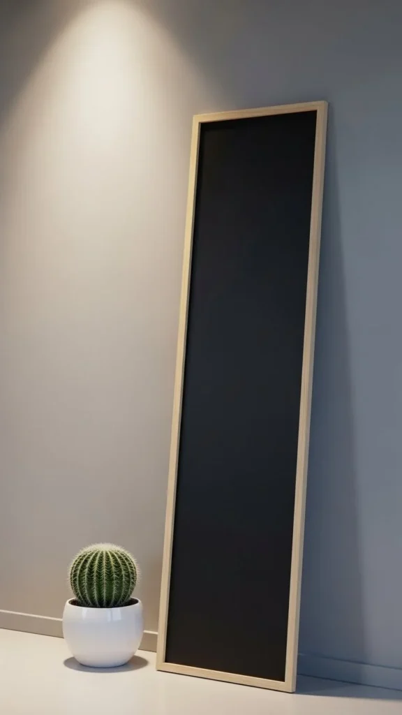 Vertical Welcome Chalkboard