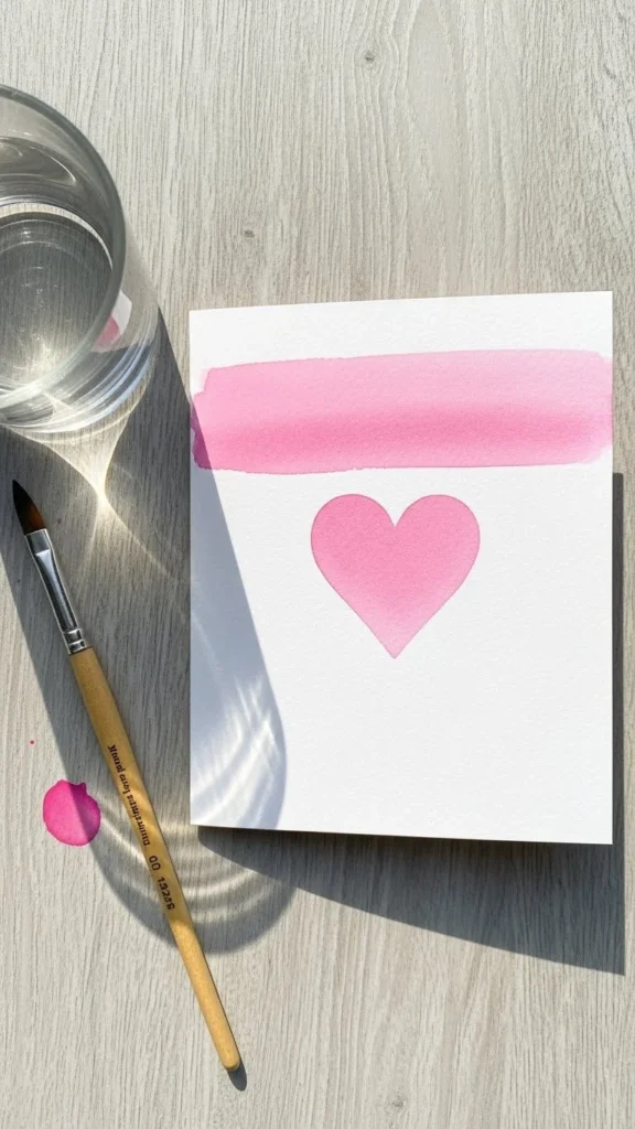 Watercolor Wash Card