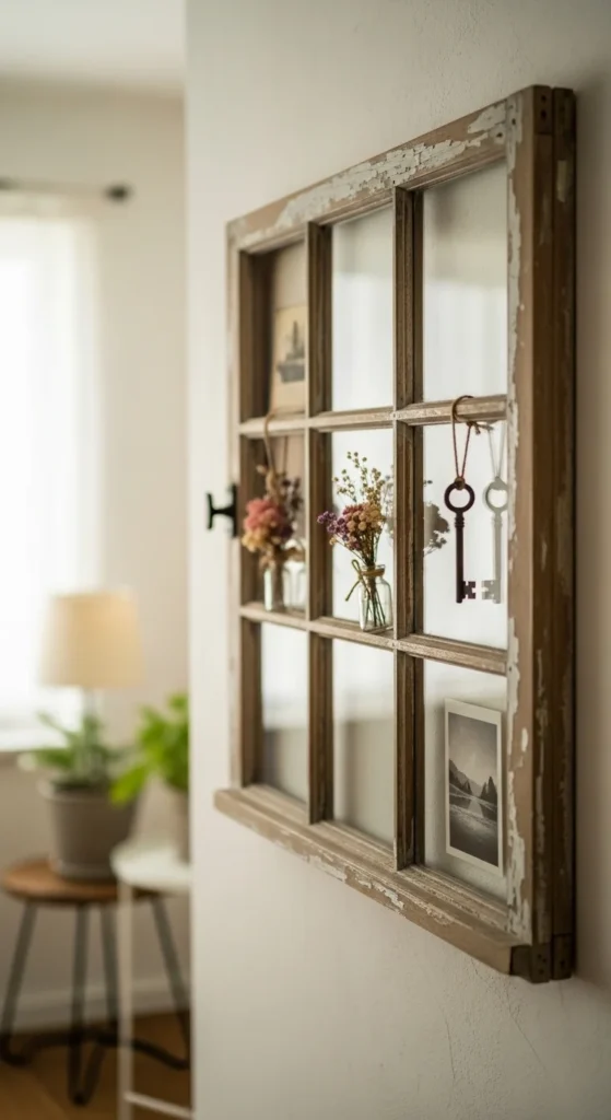 Window Frame Wall Decor