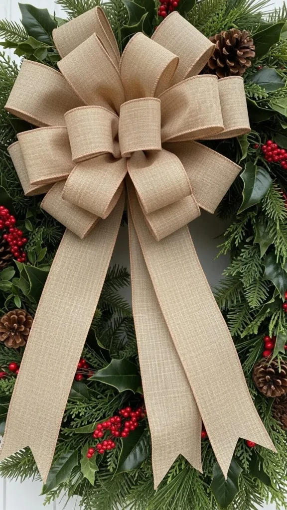 Wired Ribbon Sculpted Bow