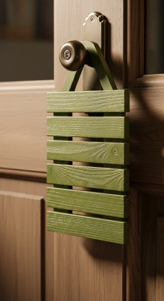 Wooden Slat Mini Sign