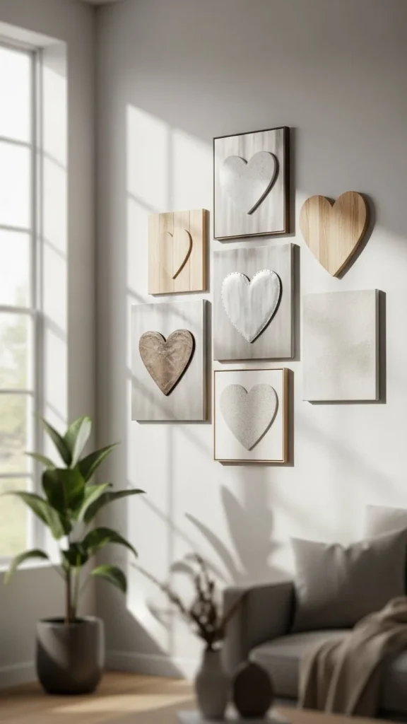 heart wall art