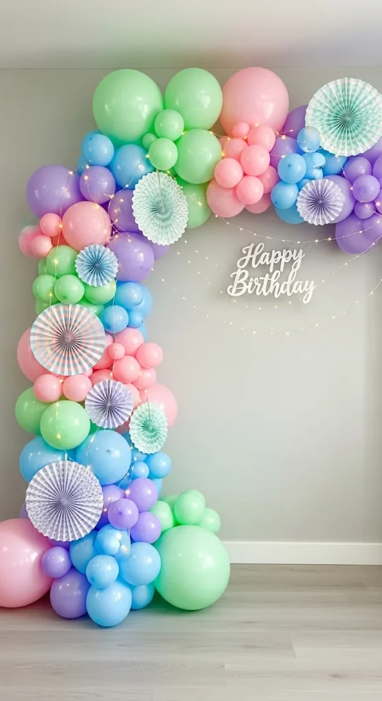 how to DIY birthday backdrops