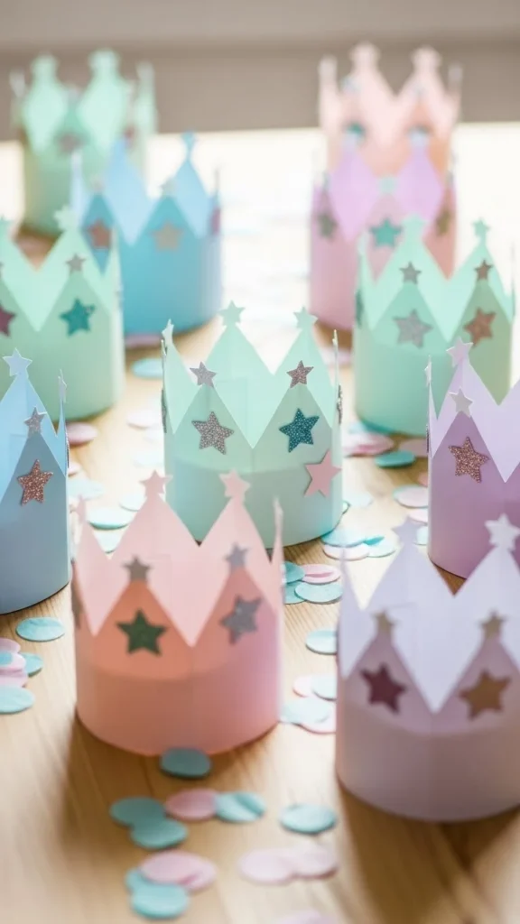 how to DIY birthday crowns