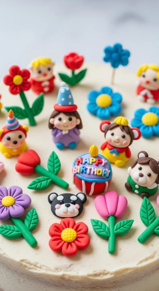 how to create clay toppers