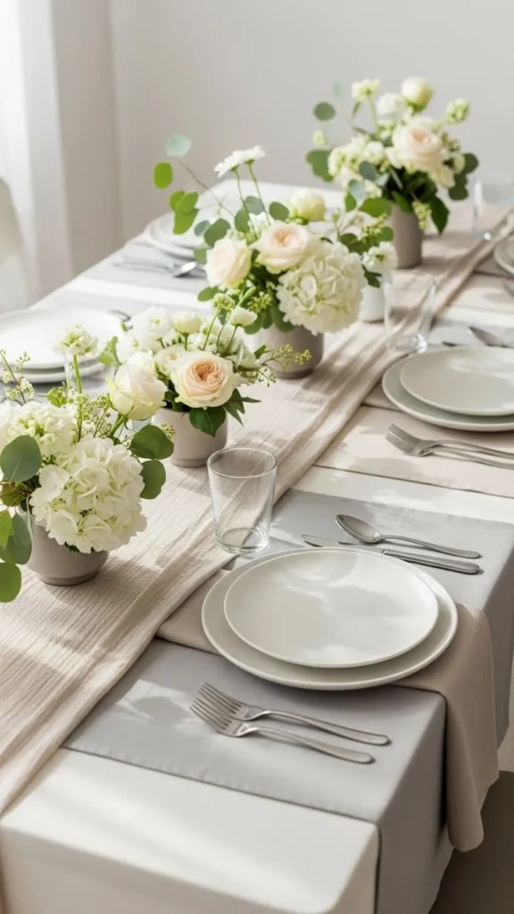 how to decorate party tables