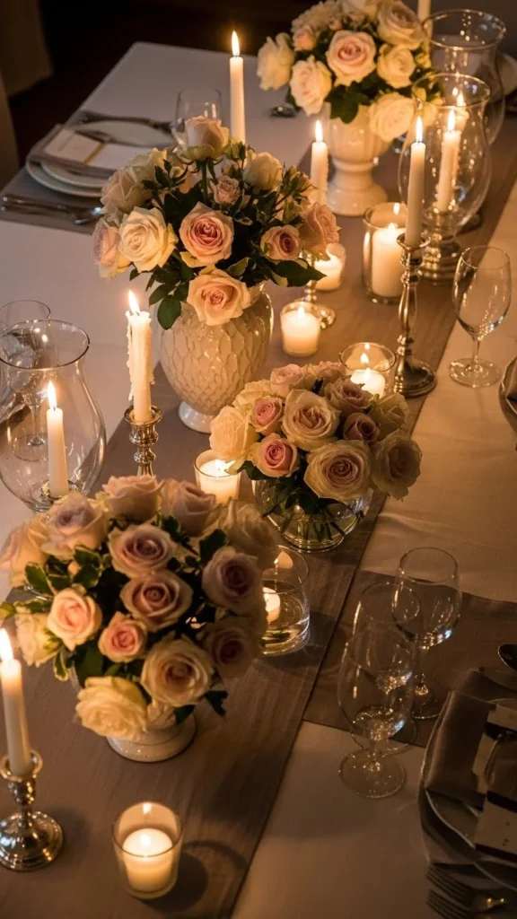 rose centerpieces