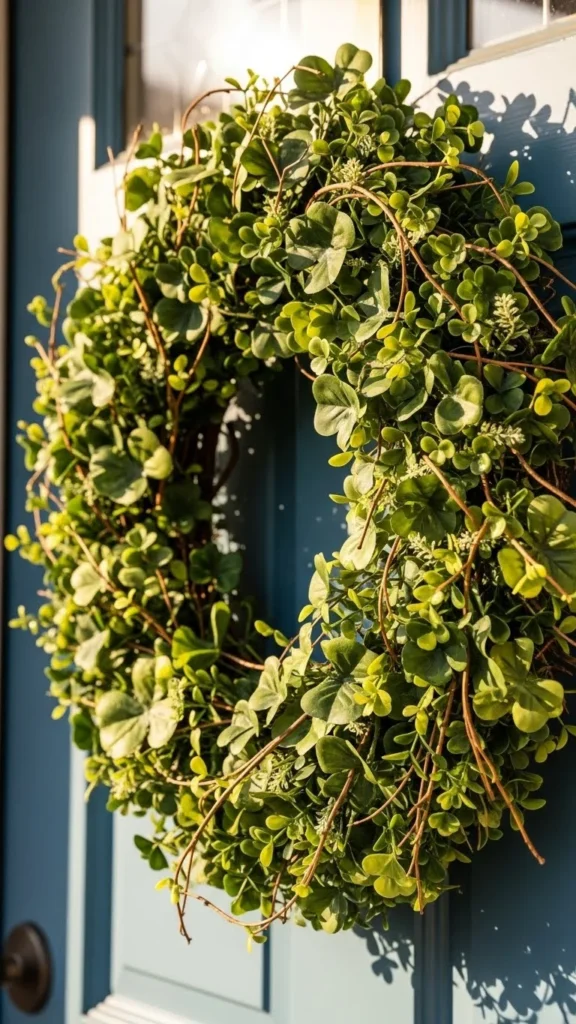 shamrock wreath