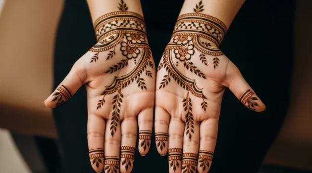24 Simple Bridal Mehndi Designs That Look Graceful Without Heavy Filling