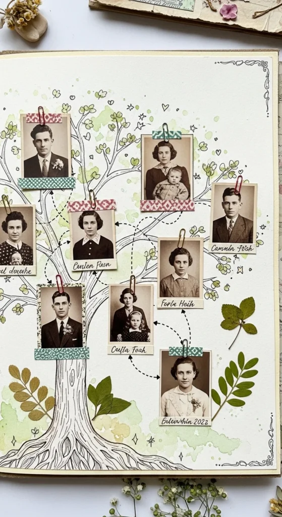 A Family Tree Page