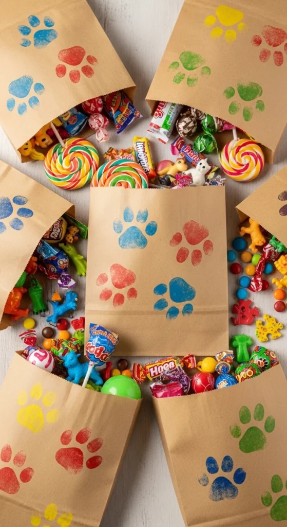 Animal Paw Print Bags