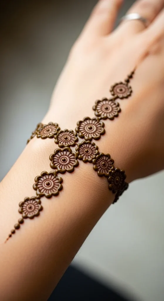 Circular Floral Chains