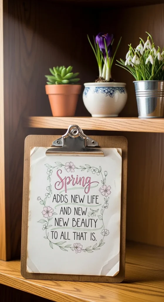 Clipboard Quote Sign