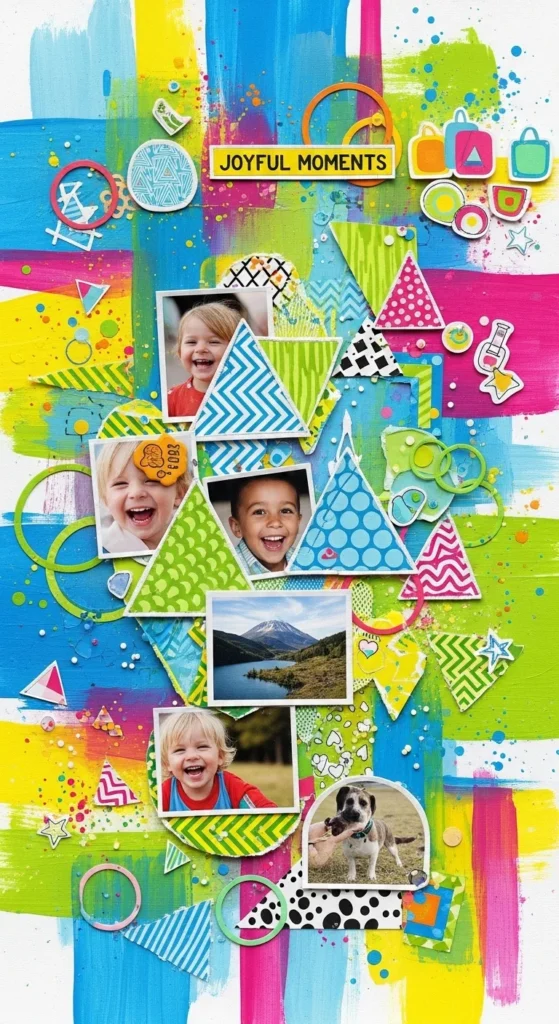 Colorful Abstract Layout