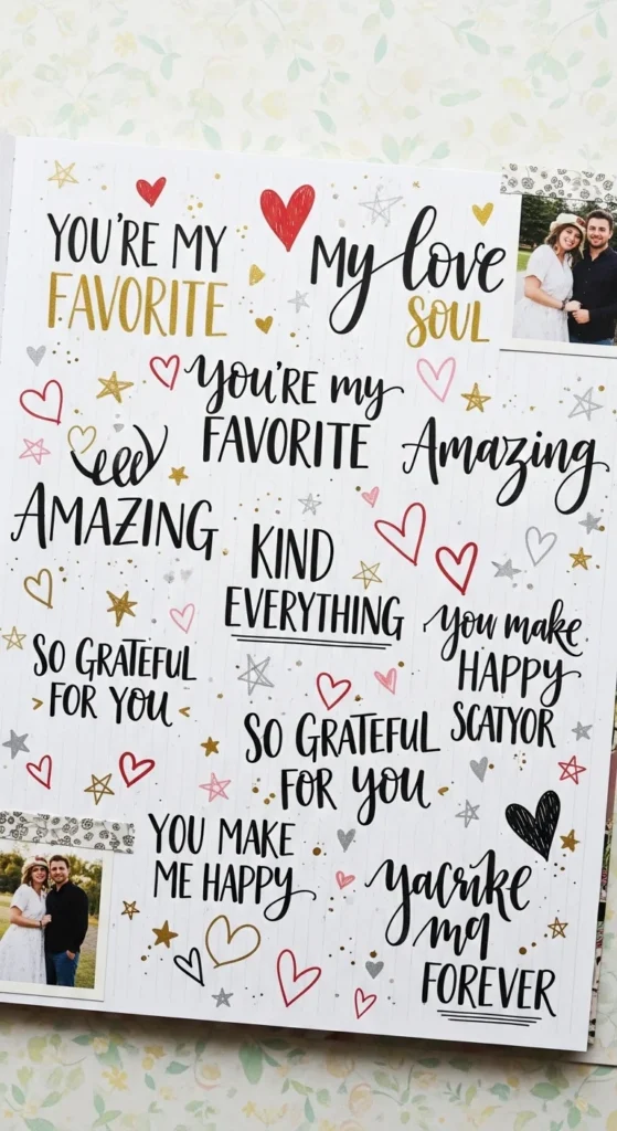 Compliments and Sweet Words