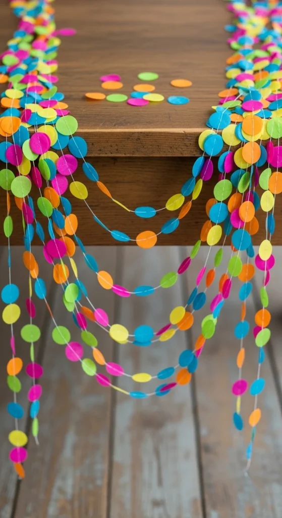 Confetti Garland Strips