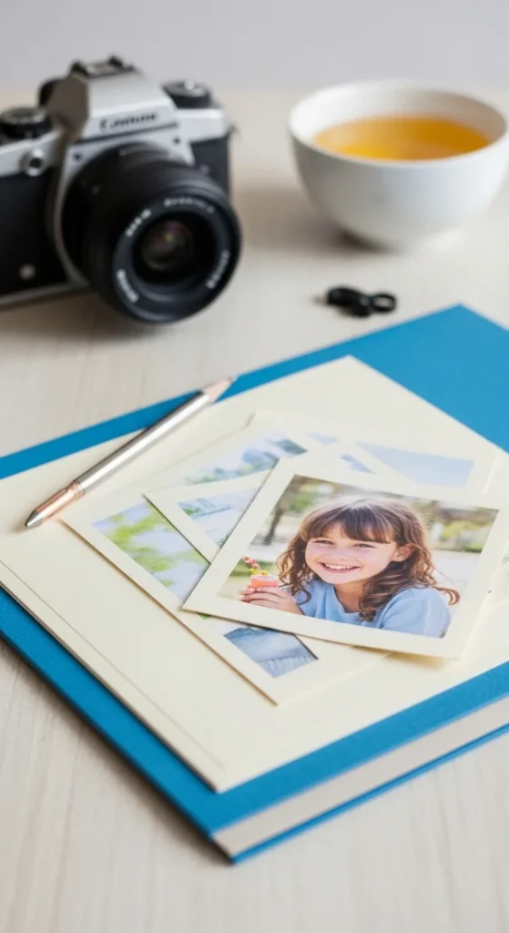 Create Photo Mats with Paper
