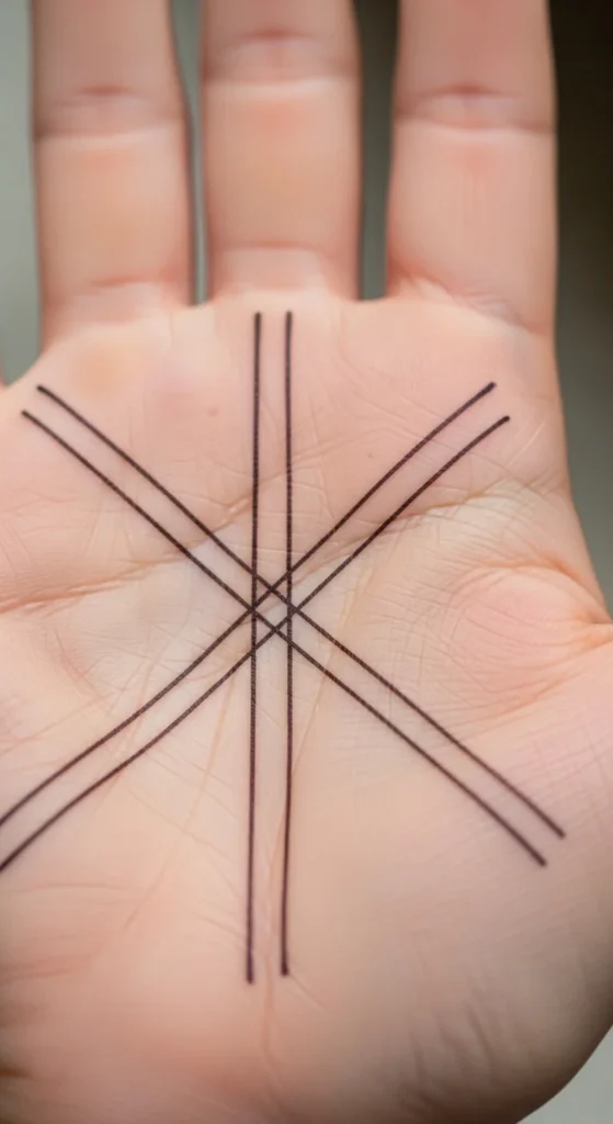 Criss-Cross Diagonal Lines