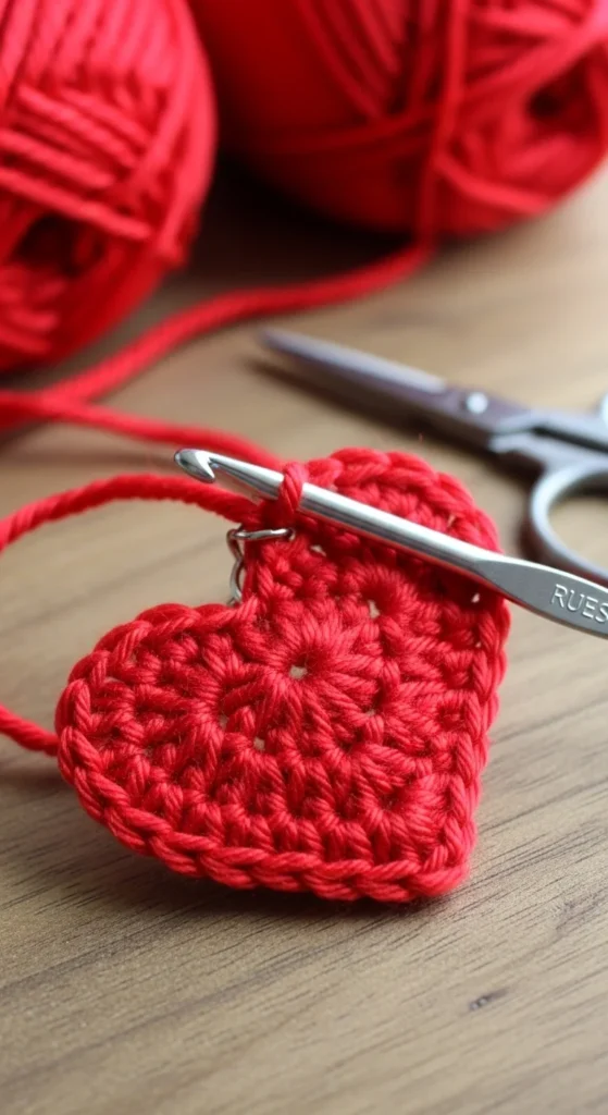 Crochet the Heart Shape