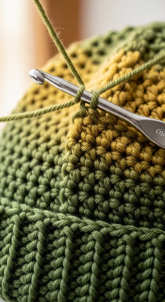 Crochet the Sides of the Hat