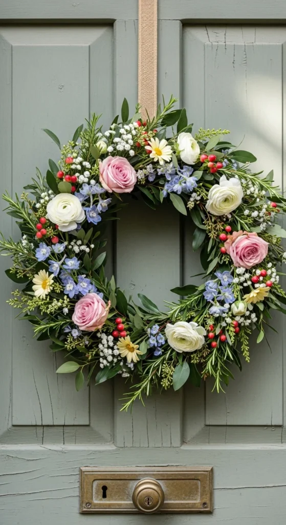 DIY Flower Wreaths