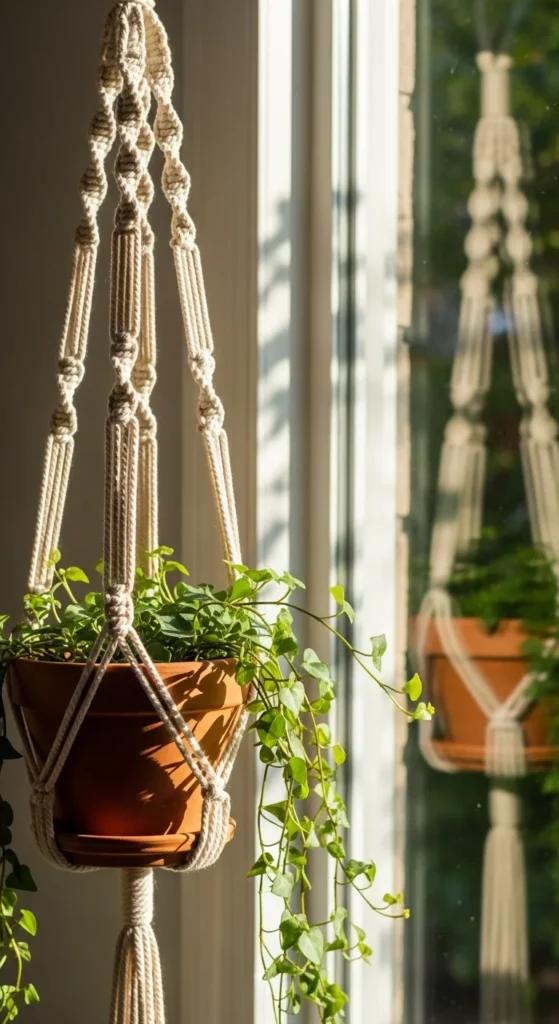 DIY Macramé Plant Hangers