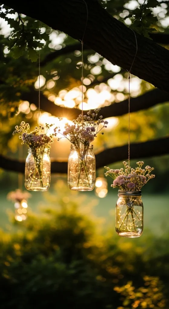 DIY Mason Jar Lanterns