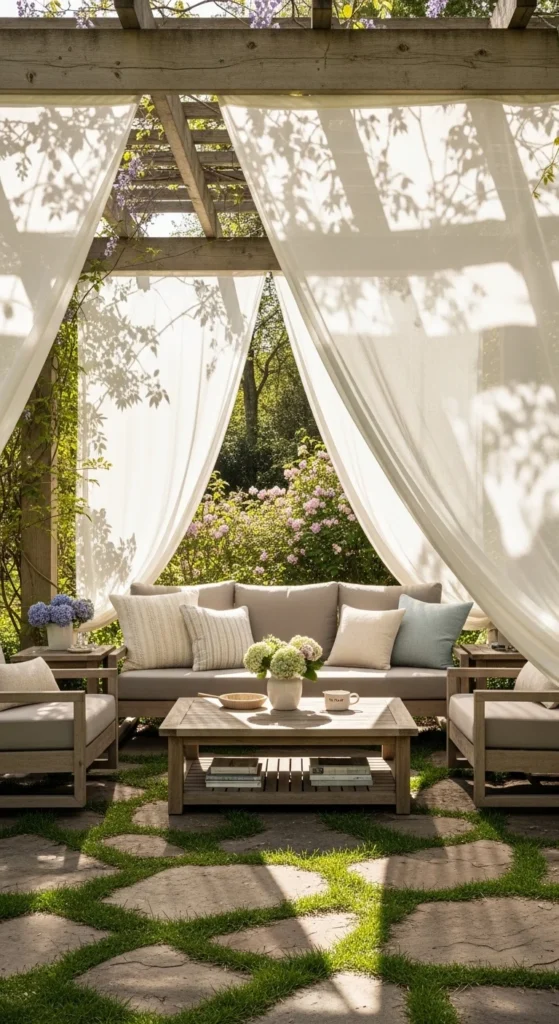 DIY Outdoor Curtains