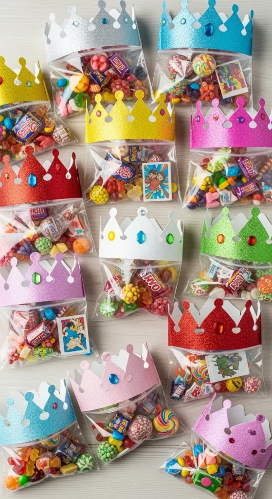 DIY Paper Crown Bags