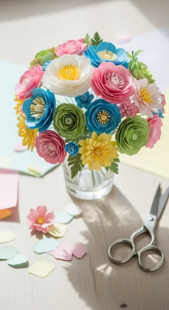 DIY Paper Flower Bouquet