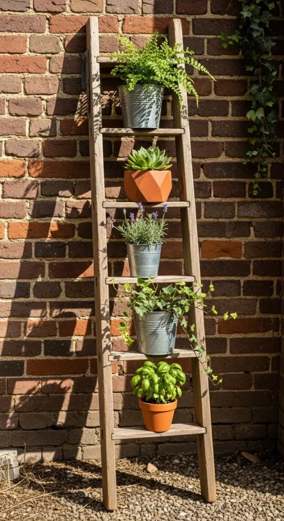 DIY Plant Ladder