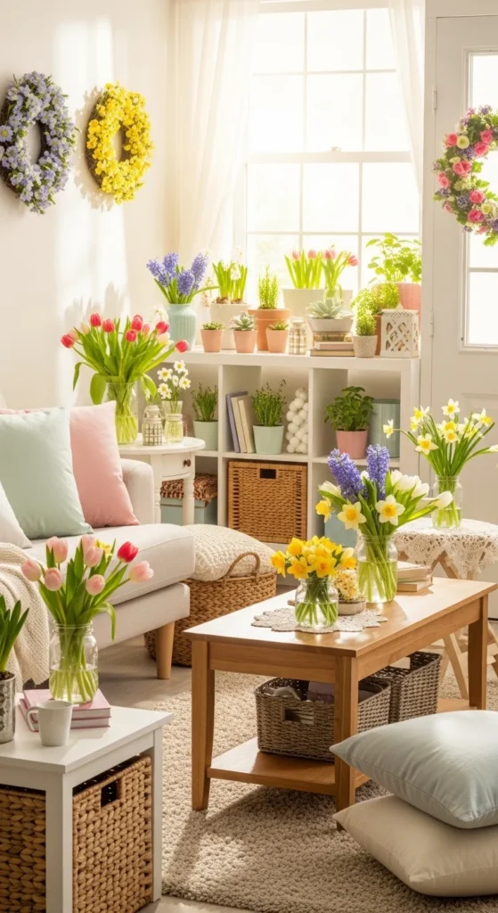 DIY Spring Floral Decor